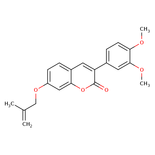 3-(3,4-dimethoxyphenyl)-7-[(2-methylprop-2-en-1-yl)oxy]-2H-chromen-2-one