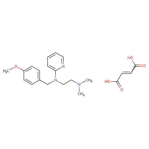 1,2-Ethanediamine,N-[(4-methoxyphenyl)methyl]-N',N'-dimethyl-N-2-pyridinyl-,(2Z)-2-butenedioate (1:1)