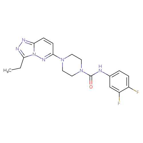 N-(3,4-difluorophenyl)-4-{3-ethyl-[1,2,4]triazolo[4,3-b]pyridazin-6-yl}piperazine-1-carboxamide