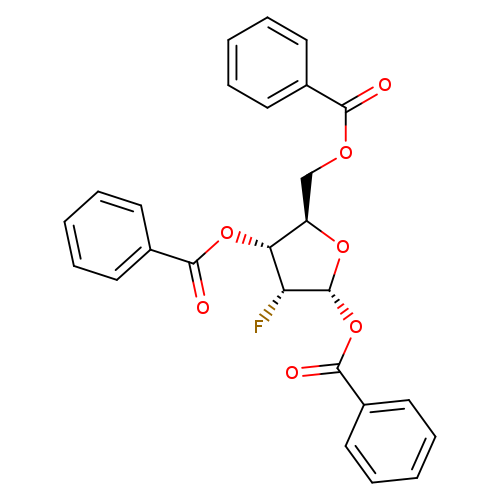1,3,5-Tri-O-benzoyl-2-deoxy-2-fluoro-α-D-ribofuranose