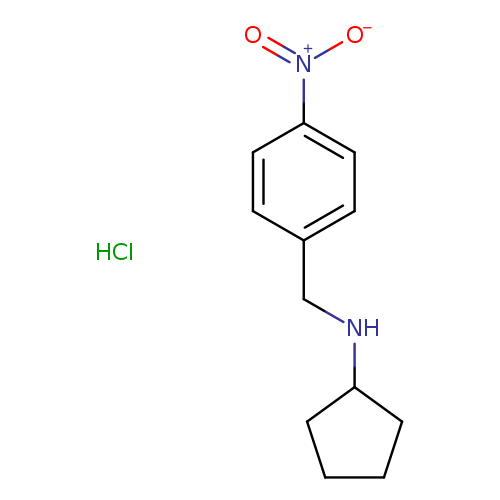 N-(4-nitrobenzyl)cyclopentanamine hydrochloride