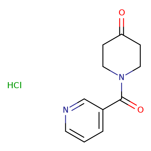 1-(3-pyridinylcarbonyl)-4-piperidinone hydrochloride
