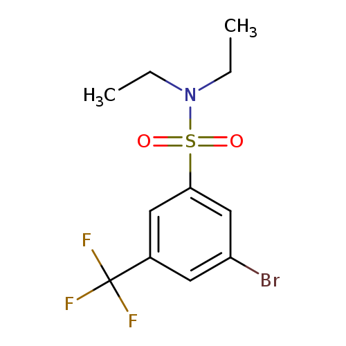 N,N-Diethyl 3-bromo-5-trifluoromethylbenzenesulfonamide