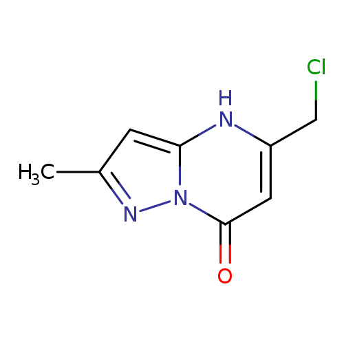 5-(Chloromethyl)-2-methylpyrazolo[1,5-a]pyrimidin-7(4h)-one