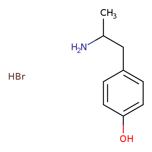 Phenol,4-(2-aminopropyl)-, hydrobromide (1:1)