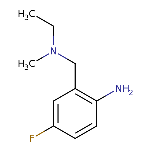 2-{[ethyl(methyl)amino]methyl}-4-fluoroaniline