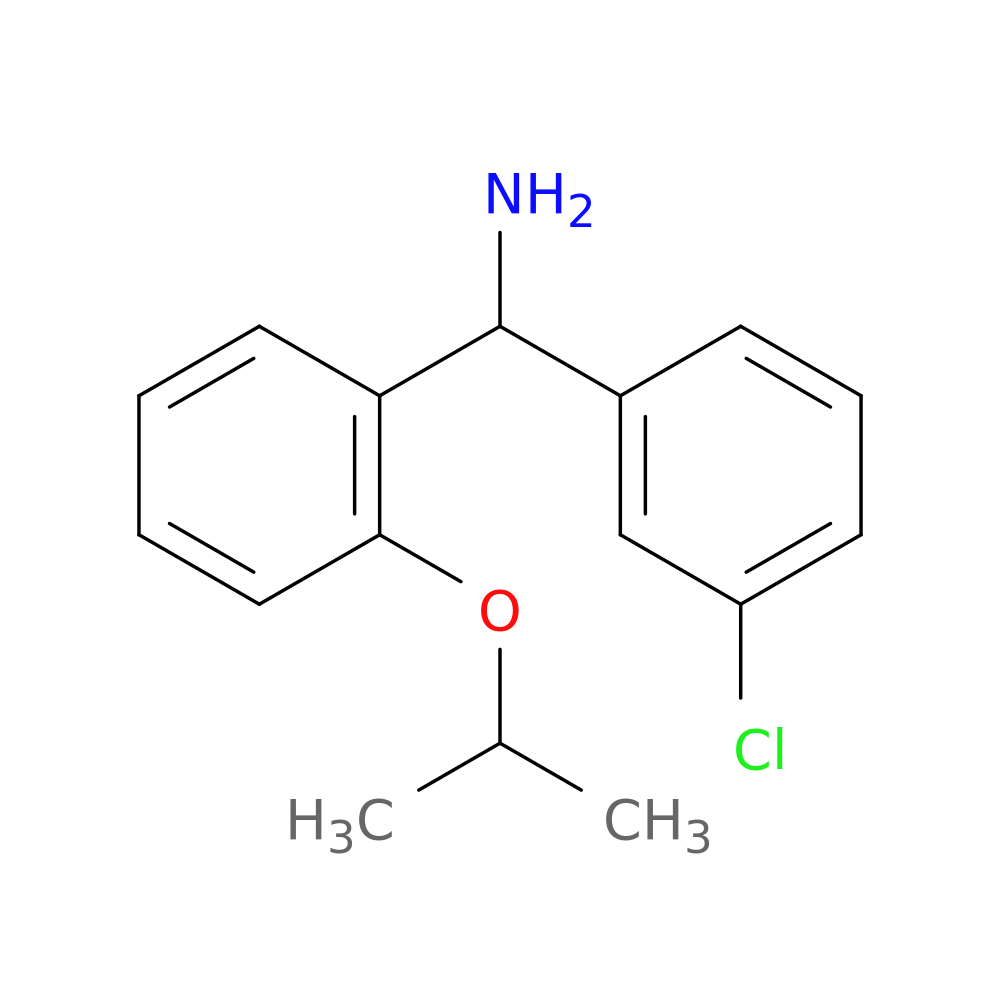 (3-chlorophenyl)[2-(propan-2-yloxy)phenyl]methanamine