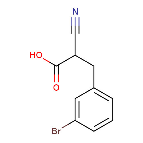 (3-Bromobenzyl)-cyanoacetic acid
