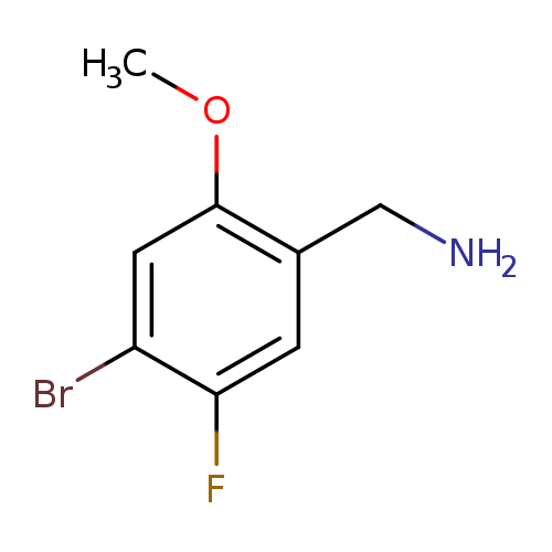 (4-Bromo-5-fluoro-2-methoxyphenyl)methanamine