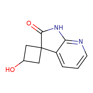 3‐hydroxy‐1',2'‐dihydrospiro[cyclobutane‐1,3'‐pyrrolo[2,3‐b]pyridine]‐2'‐one