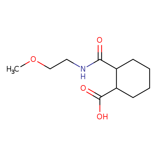 2-([(2-Methoxyethyl)amino]carbonyl)cyclohexanecarboxylic acid