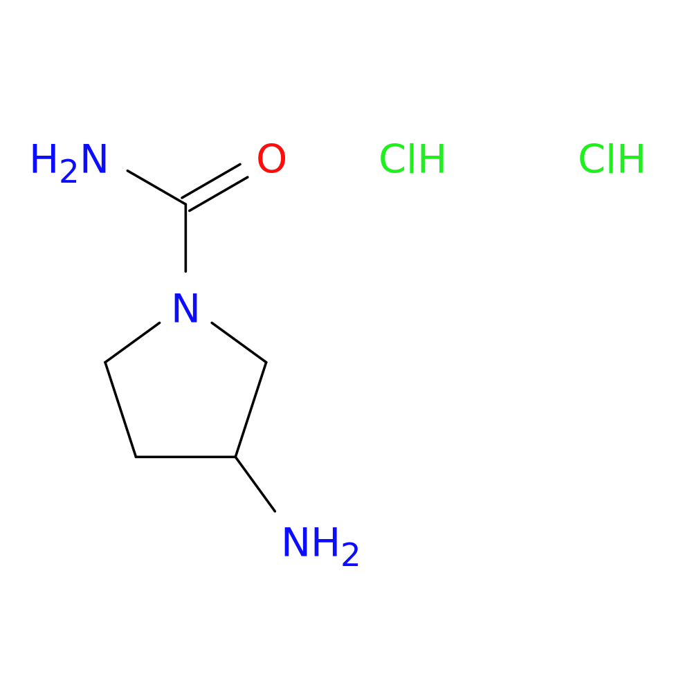 3-Aminopyrrolidine-1-carboxamide dihydrochloride