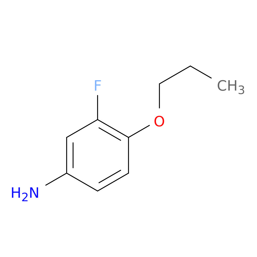3-fluoro-4-propoxyaniline