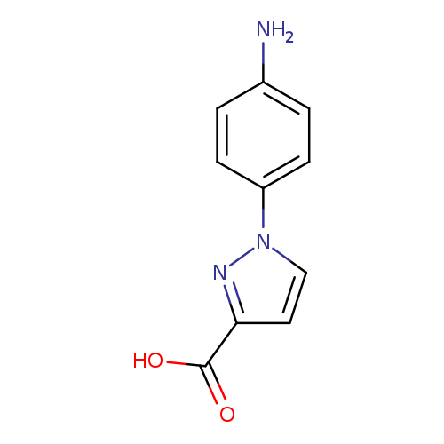 1-(4-aminophenyl)-1H-pyrazole-3-carboxylic acid
