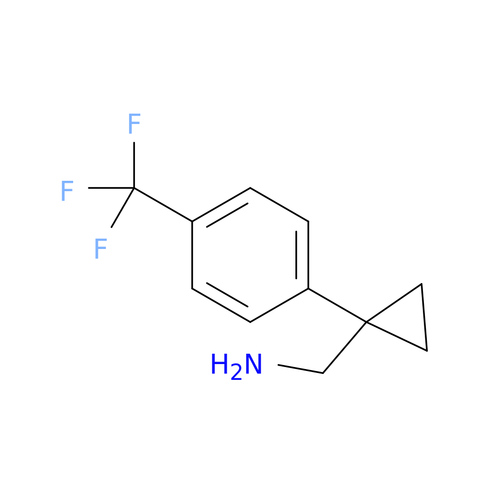 {1-[4-(trifluoromethyl)phenyl]cyclopropyl}methanamine