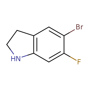 5-Bromo-6-fluoroindoline