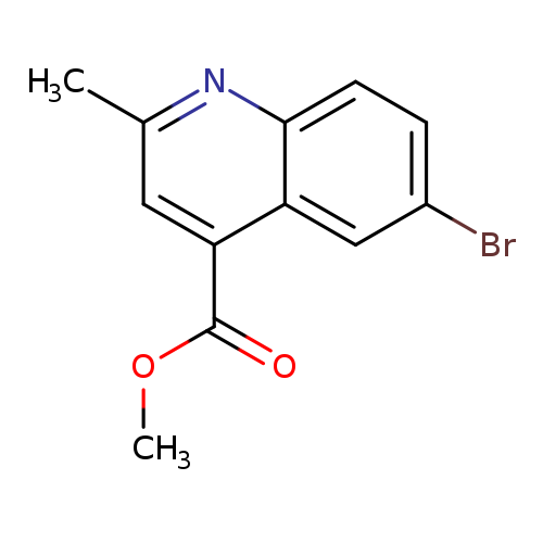 Methyl 6-bromo-2-methylquinoline-4-carboxylate