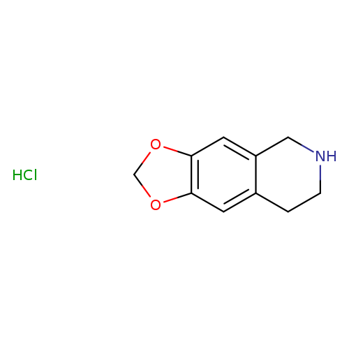 1,3-Dioxolo[4,5-g]isoquinoline,5,6,7,8-tetrahydro-, hydrochloride (1