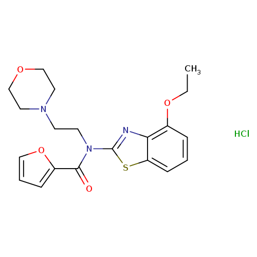 N-(4-ethoxy-1,3-benzothiazol-2-yl)-N-[2-(morpholin-4-yl)ethyl]furan-2-carboxamide hydrochloride