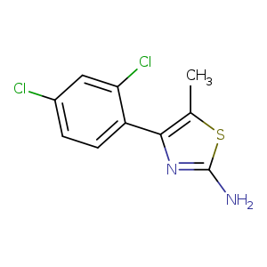4-(2,4-Dichlorophenyl)-5-methyl-1,3-thiazol-2-amine