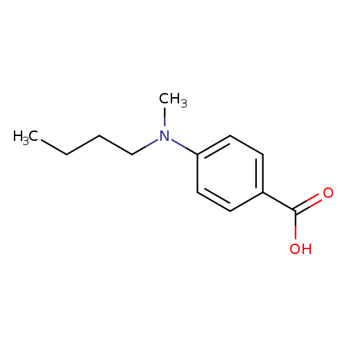 4-[butyl(methyl)amino]benzoic acid