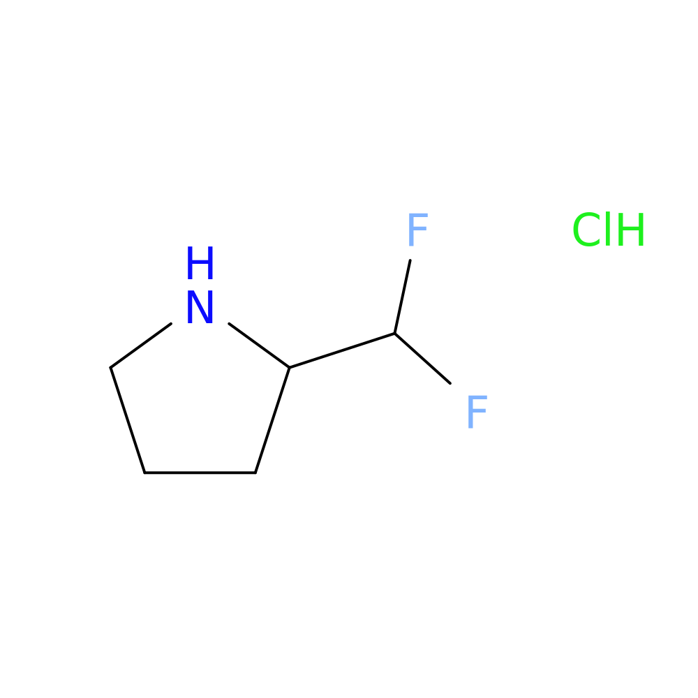 2-(Difluoromethyl)pyrrolidine hydrochloride