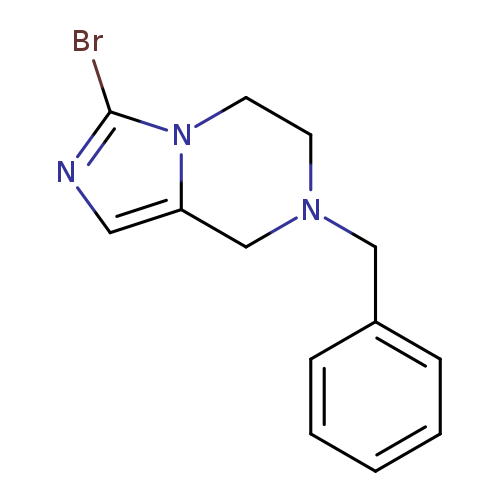 7-Benzyl-3-bromo-5,6,7,8-tetrahydroimidazo[1,5-a]pyrazine