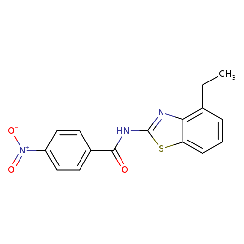 N-(4-ethyl-1,3-benzothiazol-2-yl)-4-nitrobenzamide
