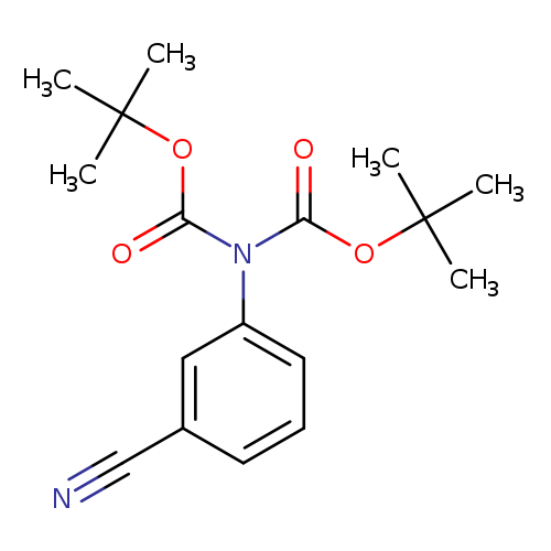 tert-Butyl N-[(tert-butoxy)carbonyl]-N-(3-cyanophenyl)carbamate