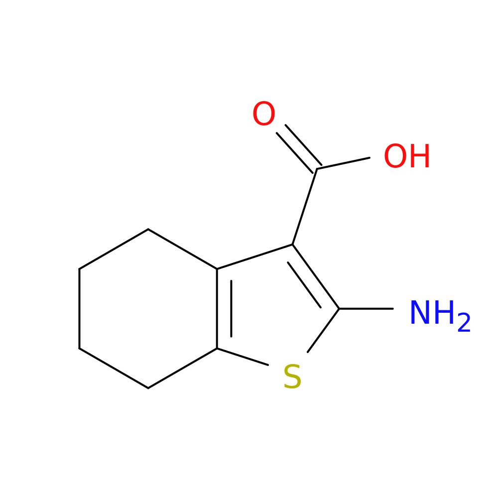 2-Amino-4,5,6,7-tetrahydrobenzo[b]thiophene-3-carboxylic acid