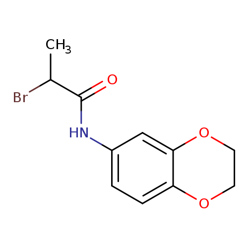 2-Bromo-n-2,3-dihydro-1,4-benzodioxin-6-ylpropanamide