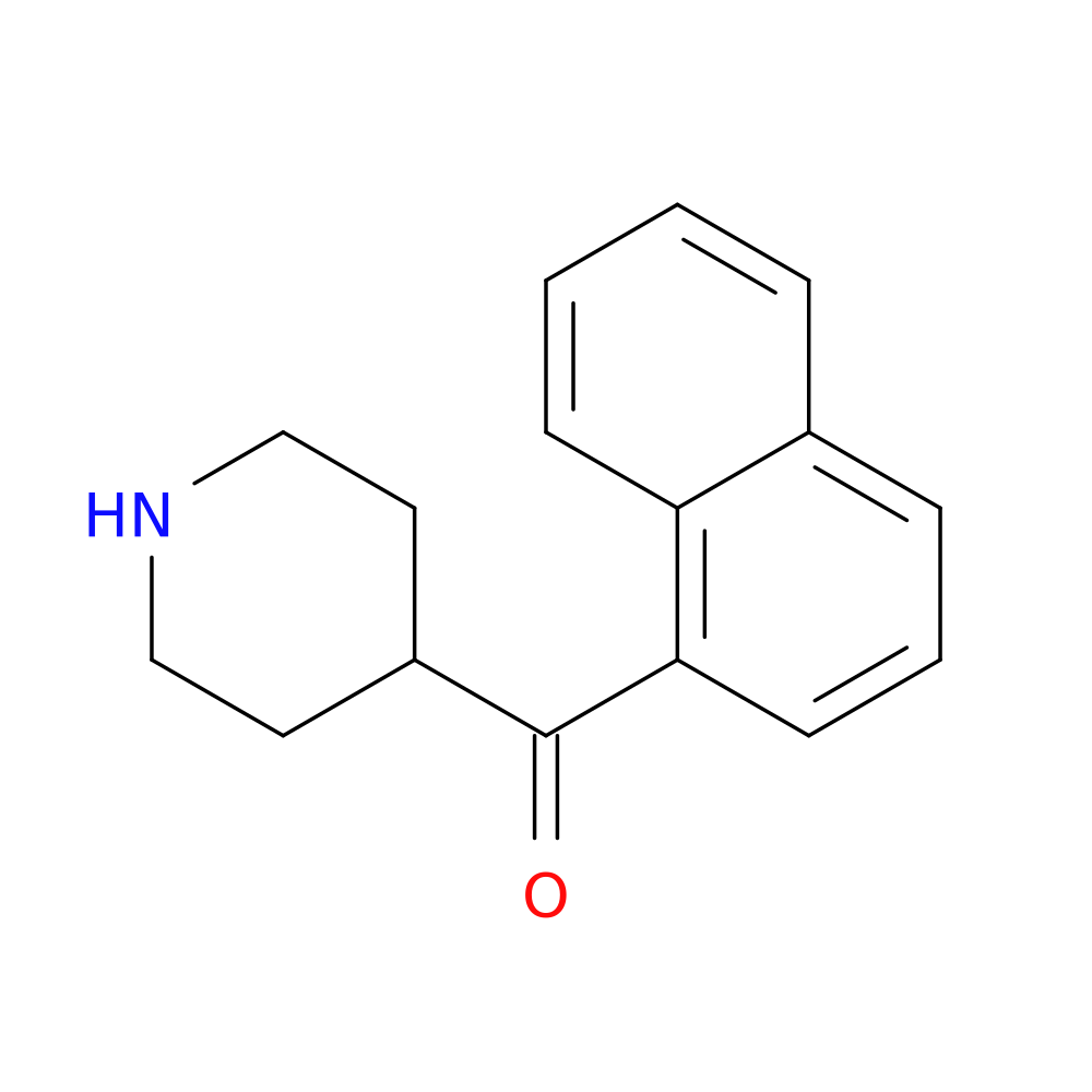 4-(naphthalene-1-carbonyl)piperidine