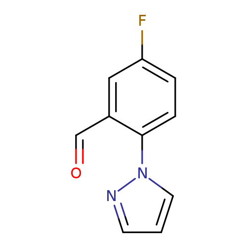 5-Fluoro-2-(1h-pyrazol-1-yl)benzaldehyde