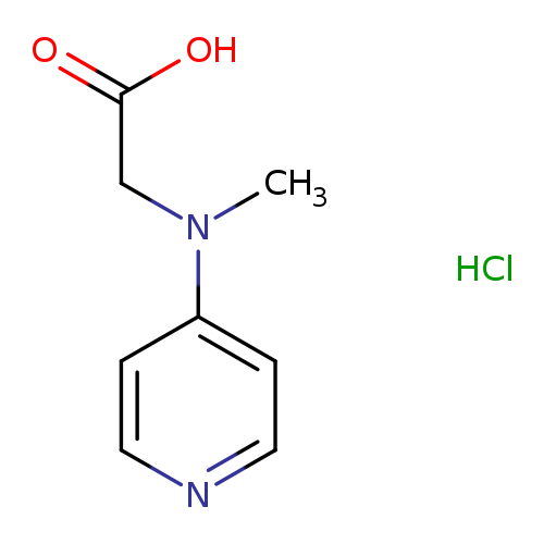 2-[methyl(pyridin-4-yl)amino]aceticacidhydrochloride