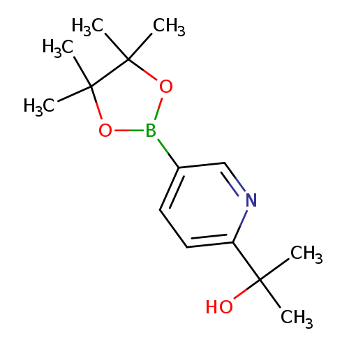 2-[5-(tetramethyl-1,3,2-dioxaborolan-2-yl)pyridin-2-yl]propan-2-ol