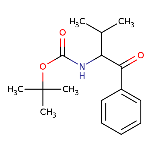 Carbamic acid, (1-benzoyl-2-methylpropyl)-, 1,1-dimethylethyl ester (9CI)