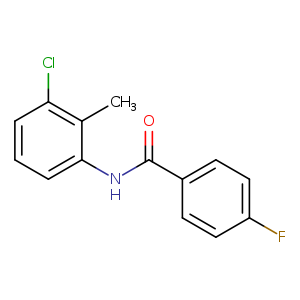 N-(3-Chloro-2-methylphenyl)-4-fluorobenzamide