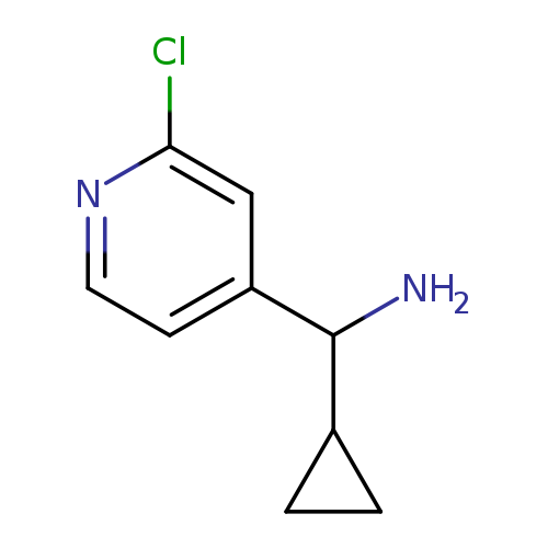 (2-Chloropyridin-4-yl)(cyclopropyl)methanamine