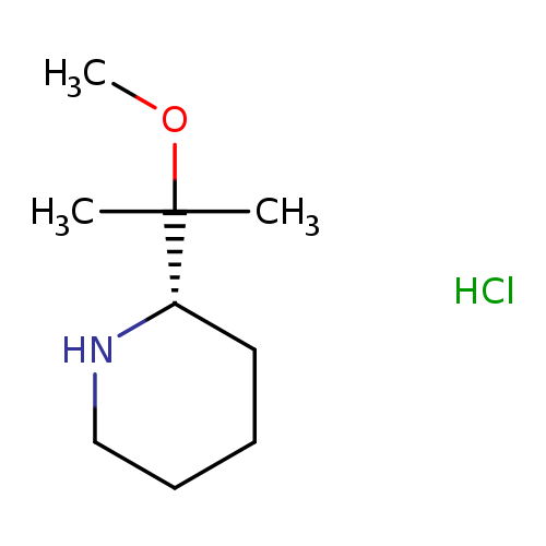(2S)-2-(2-methoxypropan-2-yl)piperidine hydrochloride