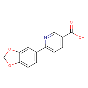 6-(3,4-Methylenedioxyphenyl)nicotinic acid