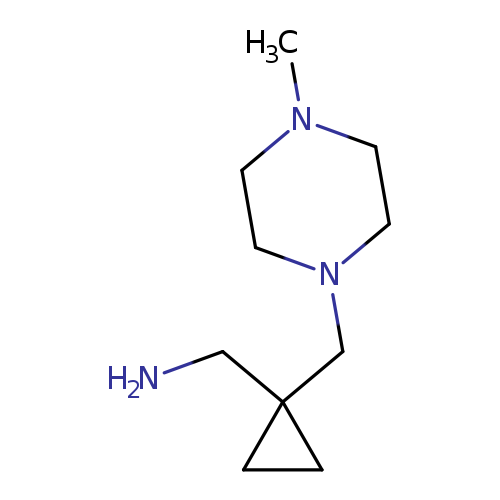 (1-((4-Methylpiperazin-1-yl)methyl)cyclopropyl)methanamine