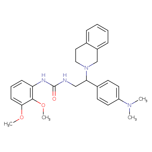 3-(2,3-dimethoxyphenyl)-1-{2-[4-(dimethylamino)phenyl]-2-(1,2,3,4-tetrahydroisoquinolin-2-yl)ethyl}urea