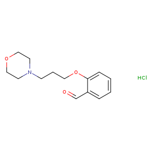 2-[3-(4-morpholinyl)propoxy]benzaldehyde hydrochloride