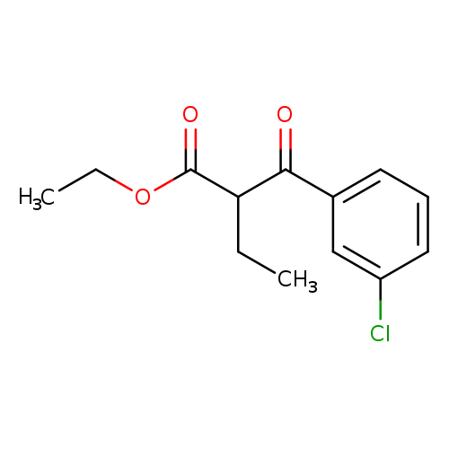 ethyl 2-(3-chlorobenzoyl)butanoate