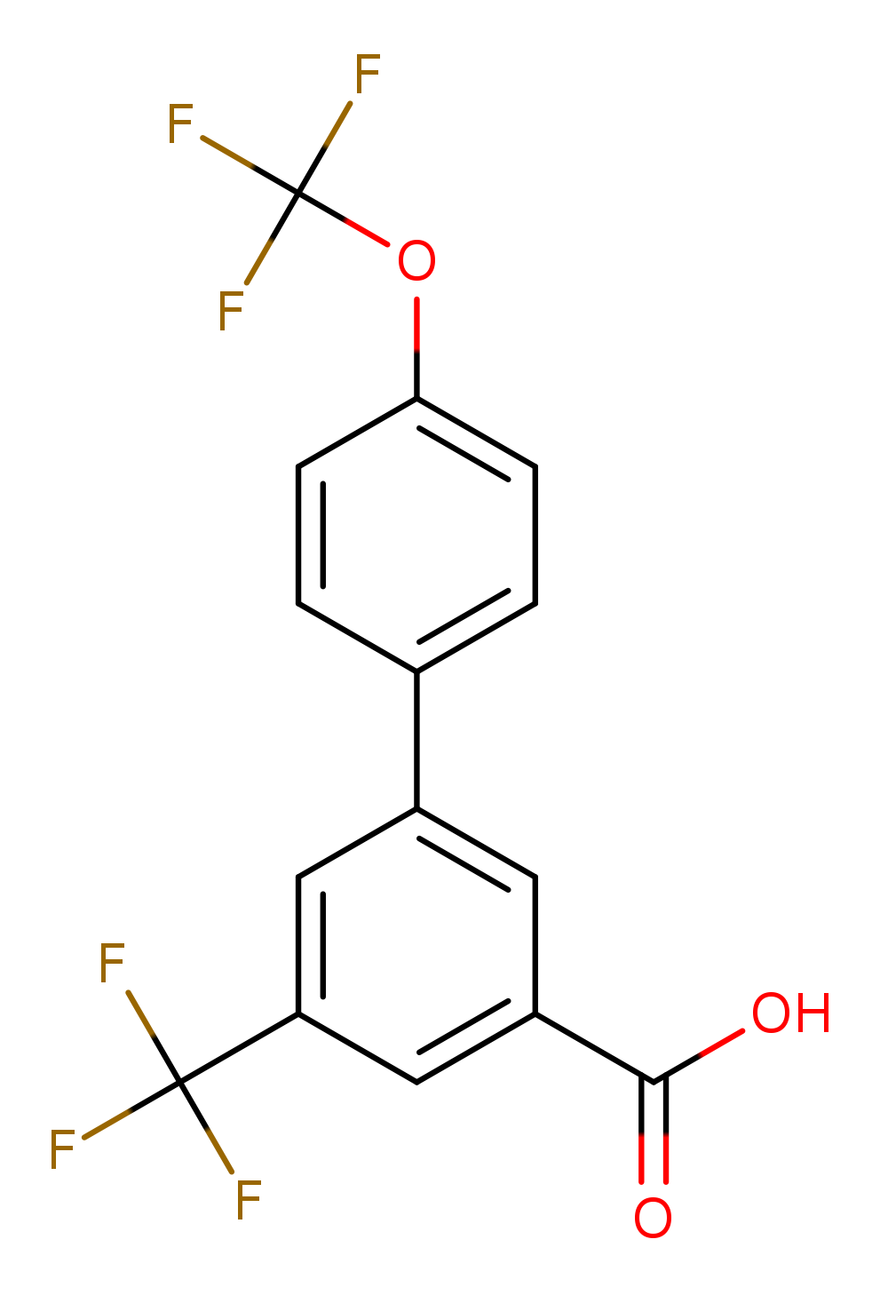 4'-(Trifluoromethoxy)-5-(trifluoromethyl)-[1,1'-biphenyl]-3-carboxylic acid