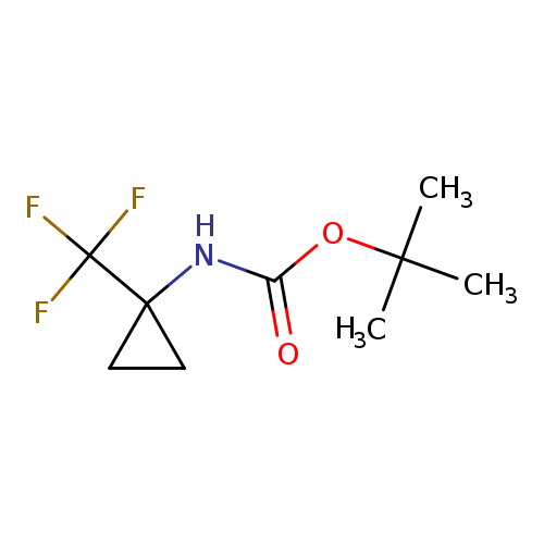 TERT-BUTYL [1-(TRIFLUOROMETHYL)CYCLOPROPYL]CARBAMATE
