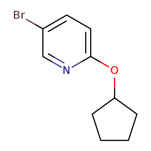Pyridine, 5-bromo-2-(cyclopentyloxy)-