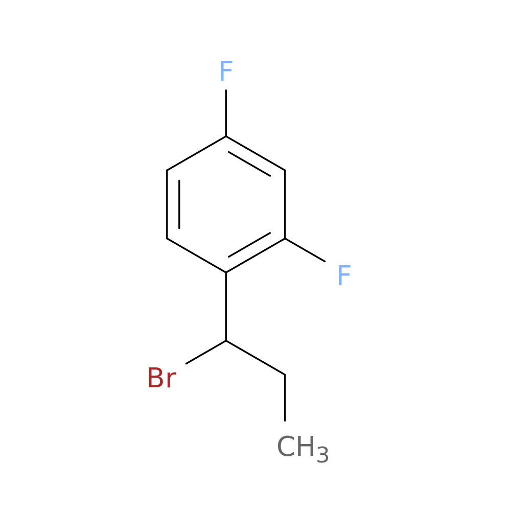 1-(1-bromopropyl)-2,4-difluorobenzene