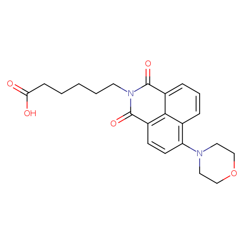 6-(6-Morpholino-1,3-dioxo-1H-benzo[de]isoquinolin-2(3H)-yl)hexanoicacid