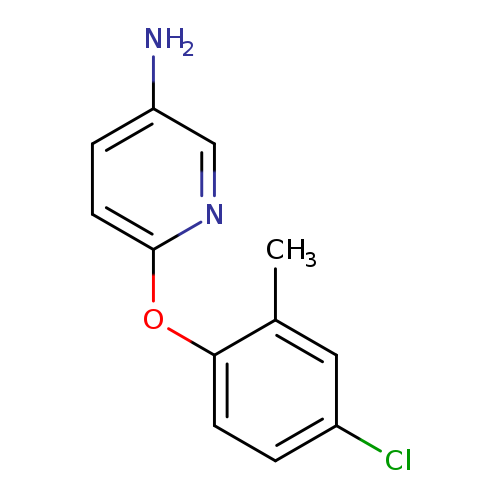 6-(4-chloro-2-methylphenoxy)pyridin-3-amine